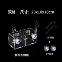 Large fish tank isolation box transparent acrylic hatching box guppy breeding box mini parrot fry breeding