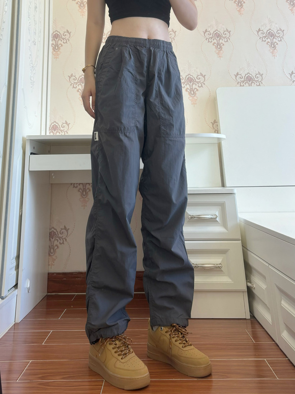 Echo Area Japanese Cityboy Nylon Pants Casual Pants with Adjustable Cuffs, Water-Repellent, Quick-Drying, Unisex Pants