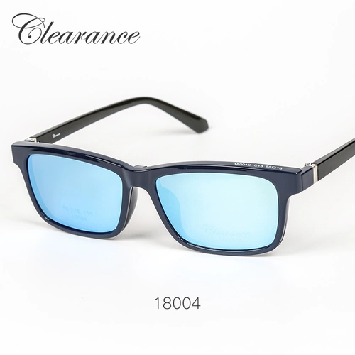 Мужчины и женщины -миопия солнцезащитные очки поляризованные зажимы магнитная адсорбционная рукава Микроскопические солнцезащитные очки. Приводят одно зеркальное двойное использование 18004