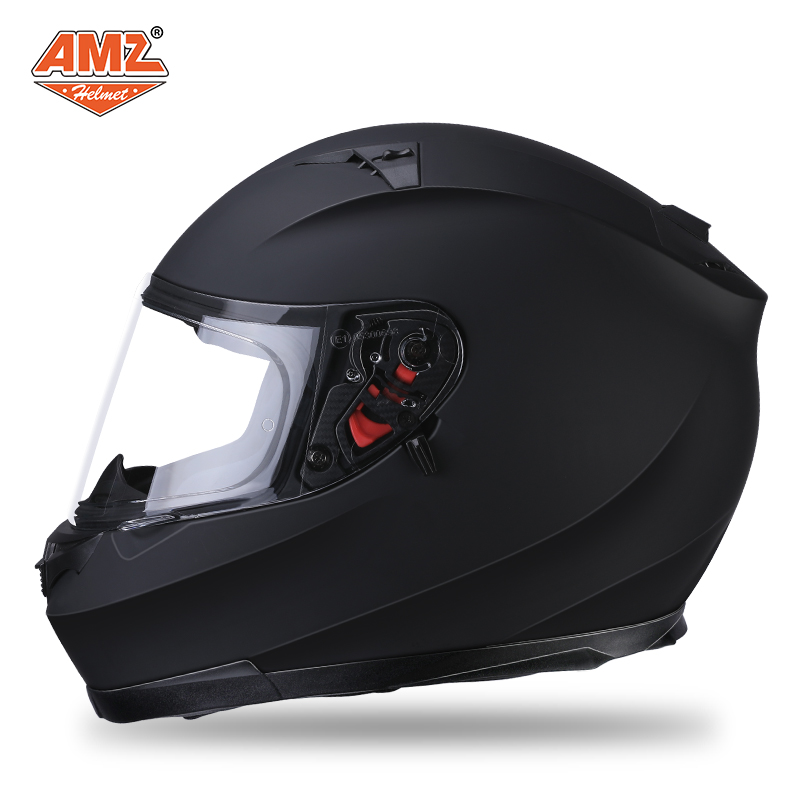 AMZ motorcycle helmet men and women winter motorcycle full-coverage double lens four seasons universal street car electric car full helmet