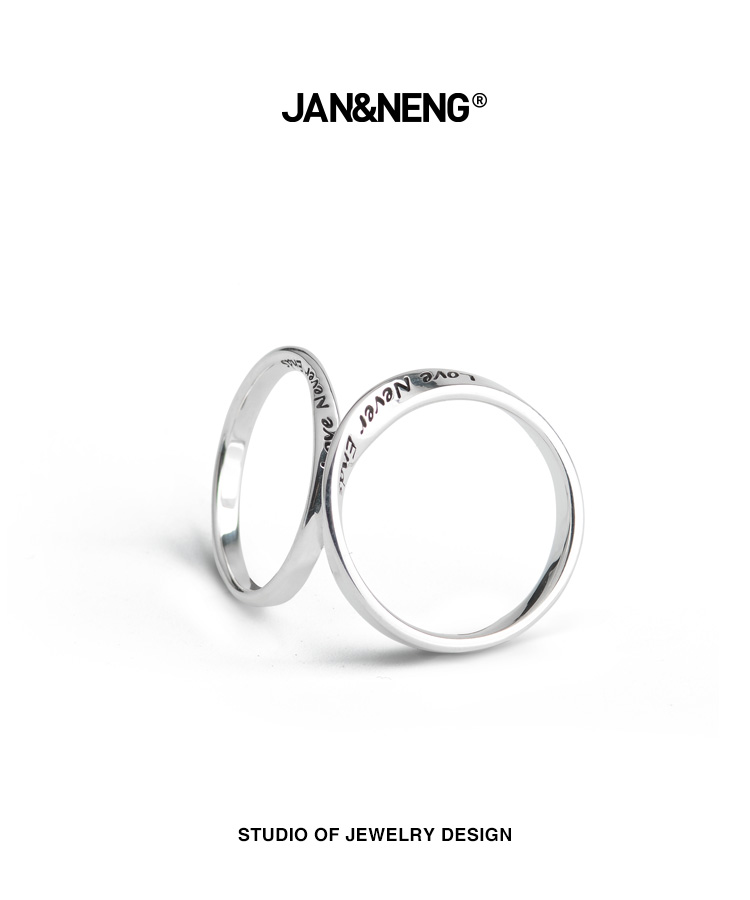 Bague mixte JANAMPNENG en Argenterie - Ref 3087360 Image 7