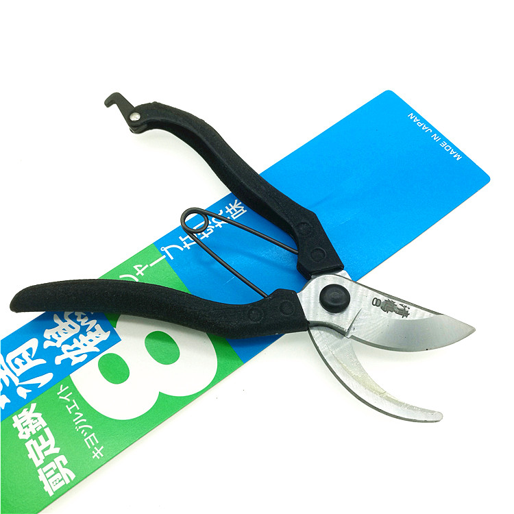 Japan Clearing Crane Import Repairs Flowers Cut Gardening Scissors Prunes Prunes Pruning Branches Scissors Coarse Branches Cut Japanese Fruit Tree Shears