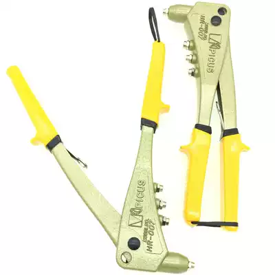 Japanese woodpecker imported rivet gun manual nail gun hat gun riveting gun household one-handed rivet gun tool