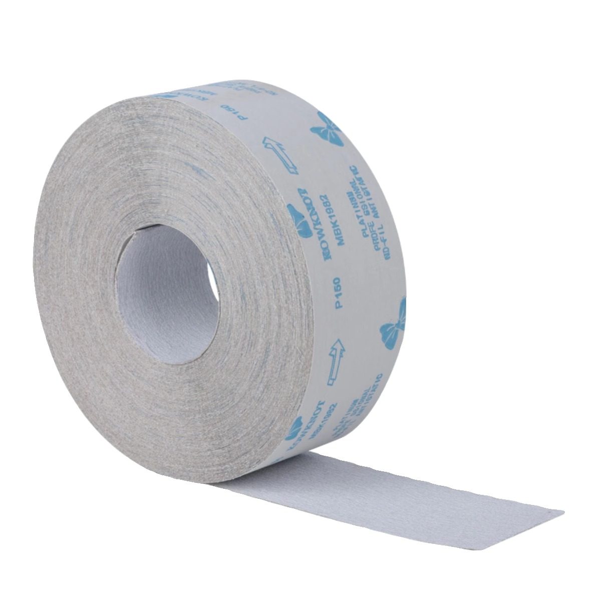 Butterfly Brand Dry Sanding Cloth, Hand-Tearable Sandpaper, Woodworking Polishing Sanding Belt Roll, Furniture Embossing Sanding Leather, White Sand Coating