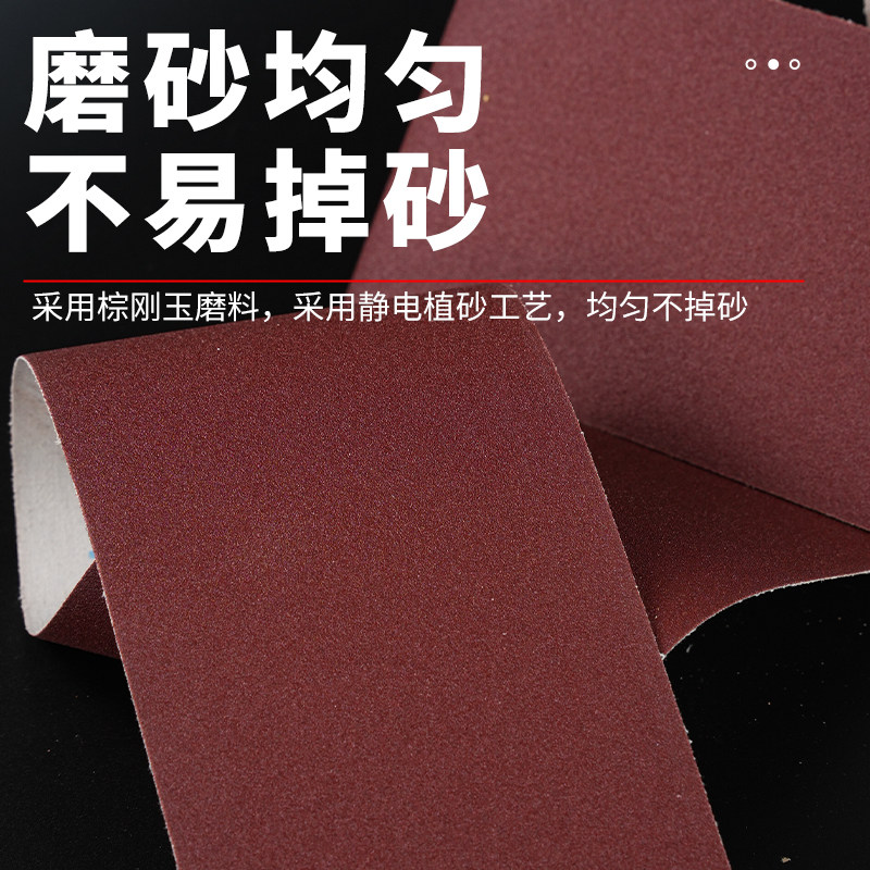 Sharp Hand-Tearable Soft Abrasive Cloth Roll, Super Anti-Clogging, for Wall and Furniture Sanding, Polishing, Dry Sanding, Soft Roll 240 #