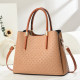 Seaside vacation woven straw bag for women 2026 new high-end contrasting color portable bucket bag single shoulder crossbody bag