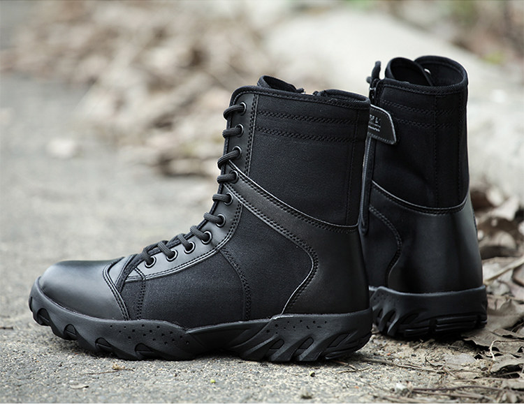 Boots militaires pour homme - amortissement - Ref 1397864 Image 21