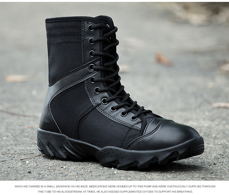 Boots militaires pour homme - amortissement - Ref 1397864 Image 19