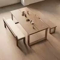 Мобин сплошной дерево обеденный стол