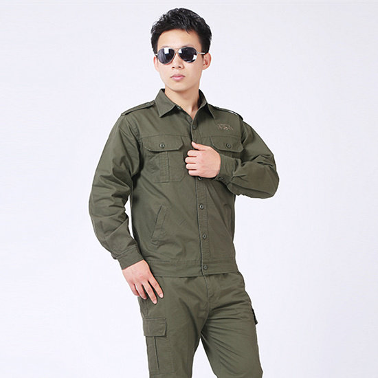 Summer Pure Cotton Thin Section Work Suit Men Electric Welders Abrasion Resistant Steam Repair Long Sleeve Labor Wear tooling