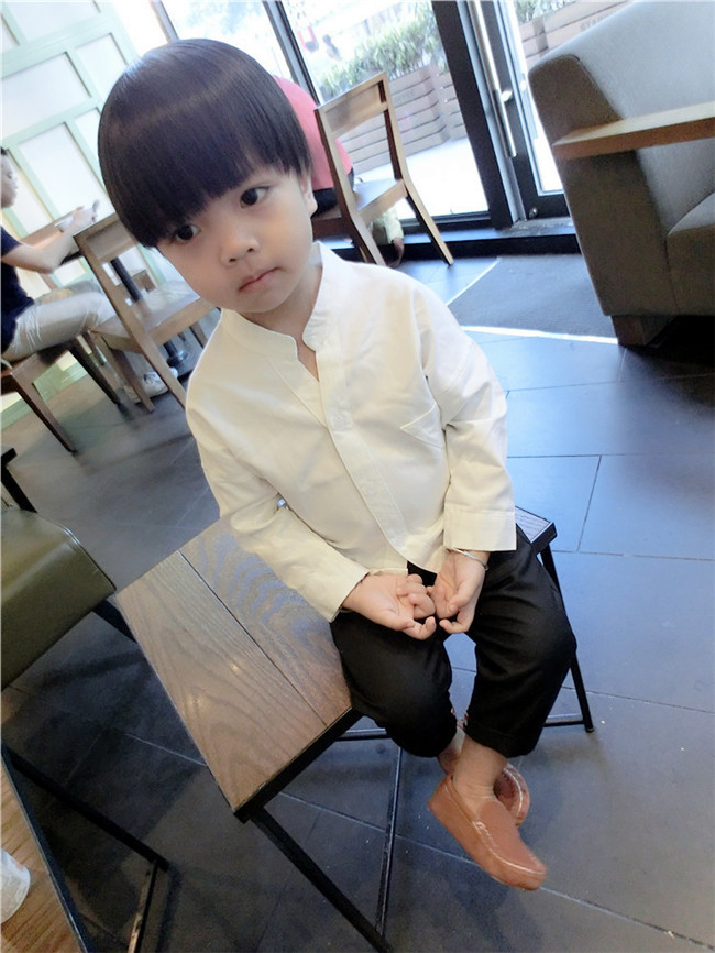 Chemise enfant à manche longue - Ref 2083697 Image 20