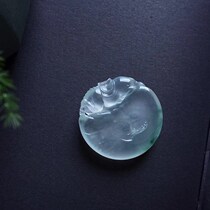 Revealed Yangmei jade all naughty jade cabinet natural emerald Myanmar A stock of high ice drinking water Siyuan