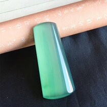 Revealed Yangmei jade all naughty jade cabinet natural emerald Myanmar A goods high in ice and green with no signs