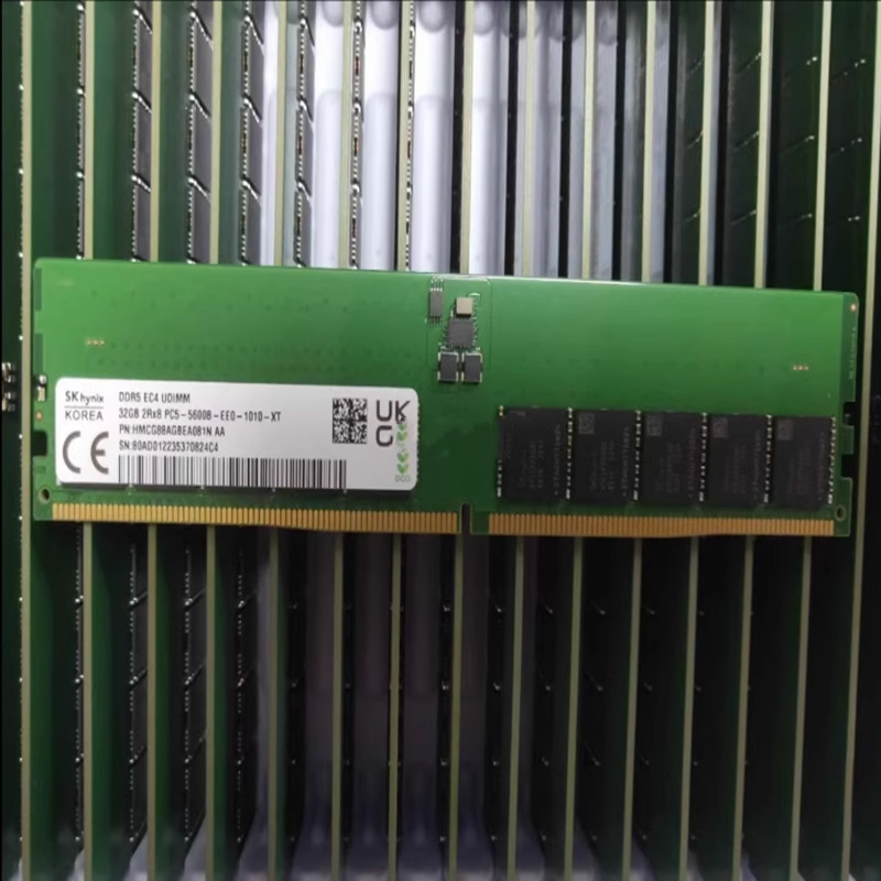 Skhynix Ddr5 32g 2Rx8 Pc5-5600B Pure Ecc Udimm Server Memory Module