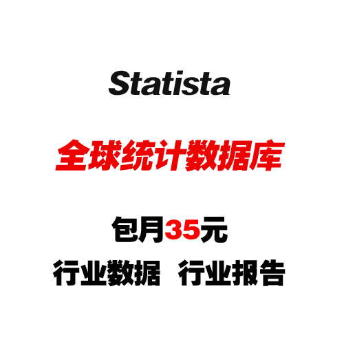 Statista market industry research report Thomson One financial database thomsonone bag days