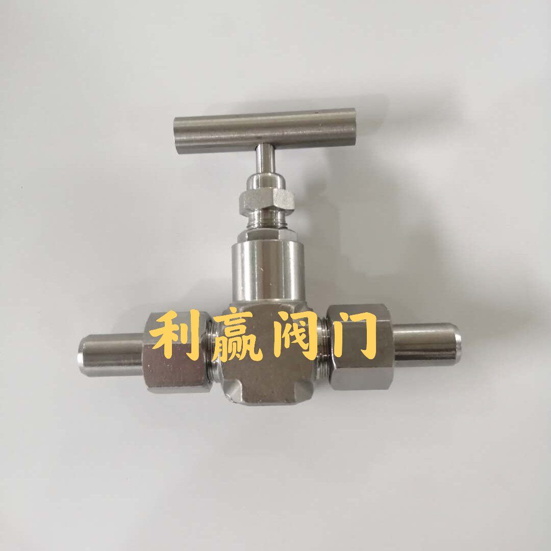 J23W-320P stainless steel needle valve external thread stop valve welding needle valve high pressure instrument valve