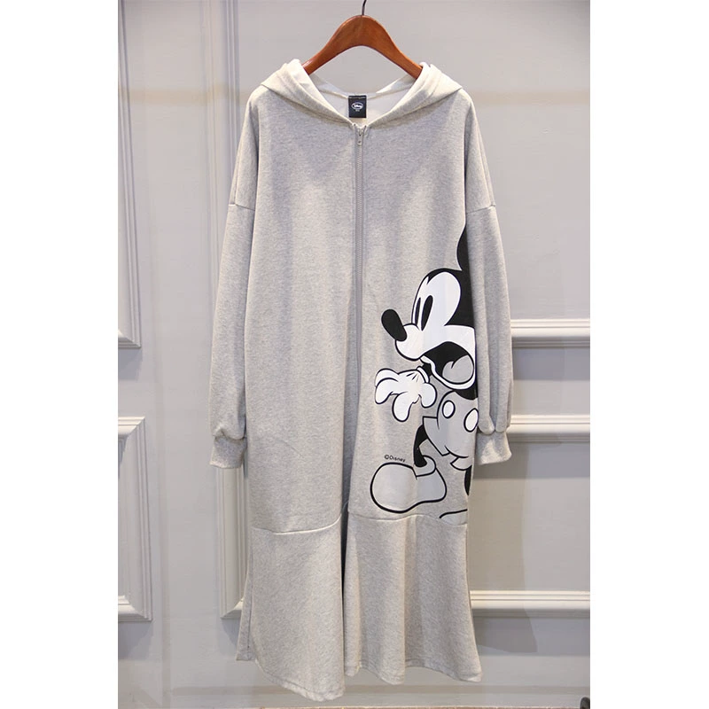 Dongdaemun Hàn Quốc mua quần áo nữ 2019 thu đông mới la hét vòng tròn cotton áo len áo len áo hoodie - Áo len