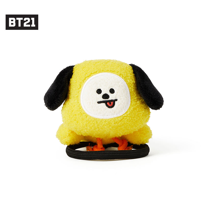CHIMMYBT21   Lie down, lie down Coiling lovely Mengxi Headwear Girlish heart Hair accessories Cartoon periphery Hair rope   LINE FRIENDS