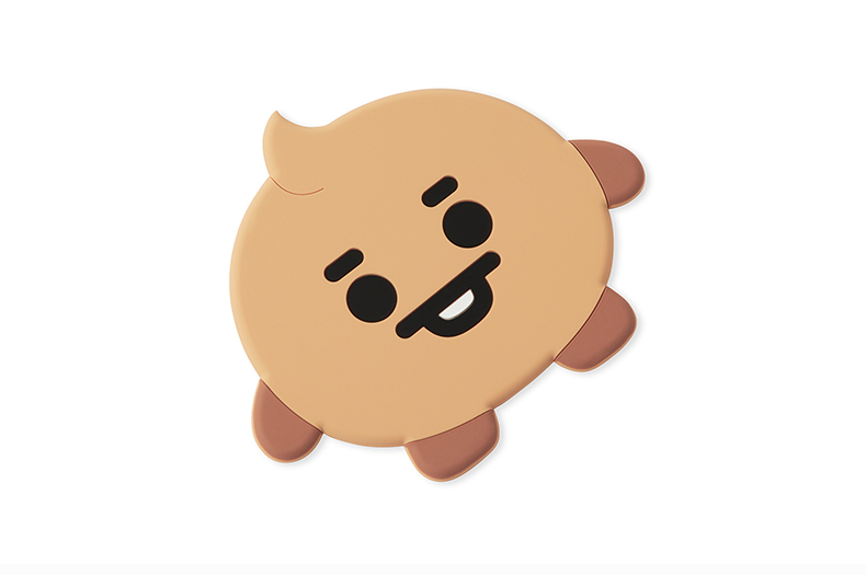 BT21 BABY系列硅胶隔热杯垫 家用餐桌防烫杯垫配饰 LINE FRIENDS