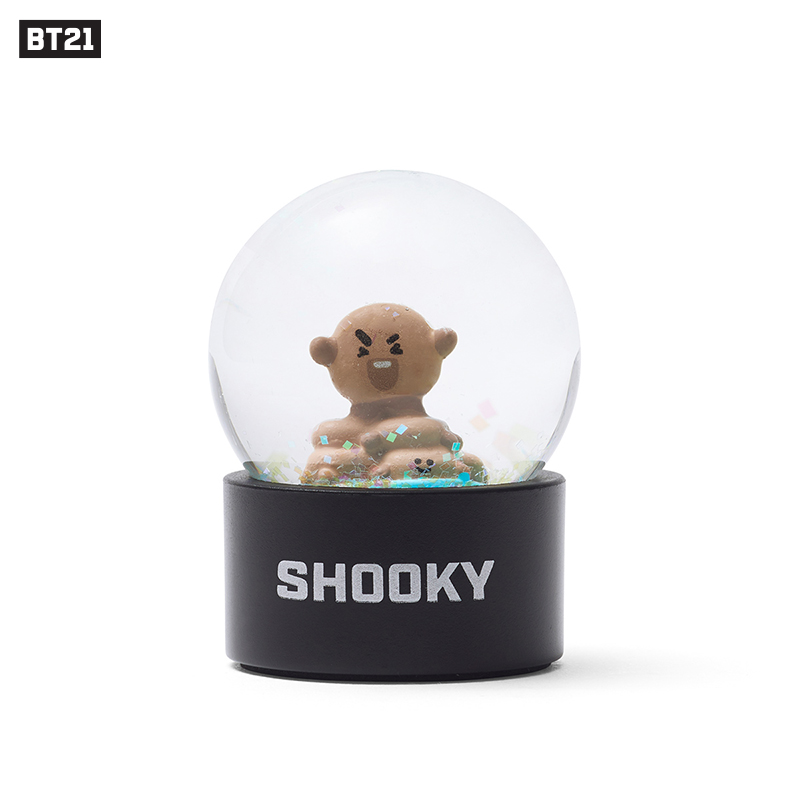 SHOOKYBT21 Mini Crystal ball   Animation surrounding transparent dream Ornaments decorate Crystal ball   LINE FRIENDS