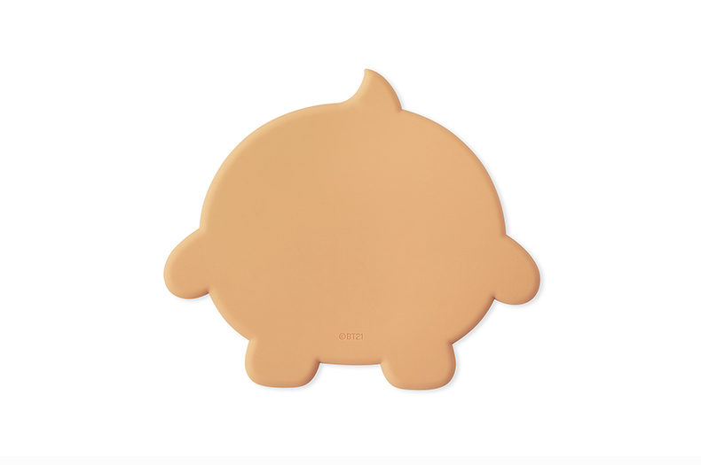 BT21 BABY系列硅胶隔热杯垫 家用餐桌防烫杯垫配饰 LINE FRIENDS