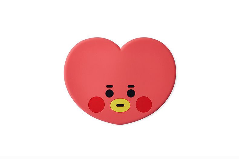 BT21 BABY系列硅胶隔热杯垫 家用餐桌防烫杯垫配饰 LINE FRIENDS
