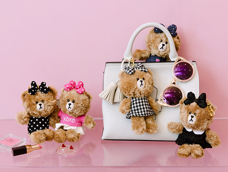 Peluche manga LINE FRIENDS en polyester LINE FRIENDS - Ref 2695366 Image 7