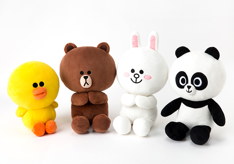 Peluche manga LINE FRIENDS en polyester LINE FRIENDS - Ref 2694370 Image 7