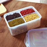 Японская разное зерновое хранилище Танк Пластик Прозрачный пищевой резервуар Большой домашний кухонный зерно ящик для хранения зерна зерна