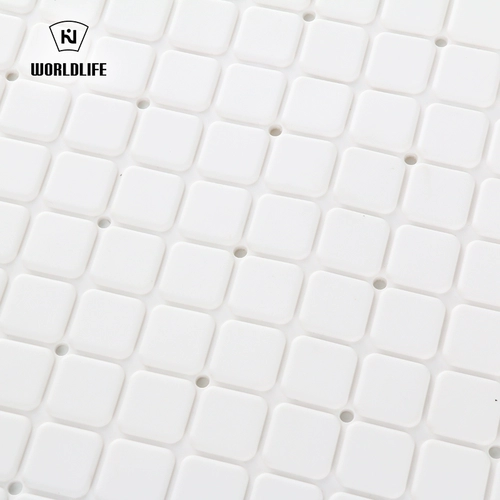 Нескользящий коврик для ванны, мозаика, резиновый ковер, хорошо впитывает воду