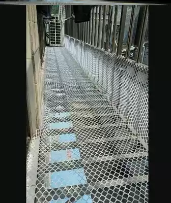 Anti-theft window pad external wall guardrail high-rise sunscreen flower pot cat window protective net balcony pad thickened pet