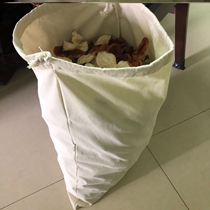 Red Peel Dried Orange Peel Storage Bag Large thickened cotton fabric bag with a can-fit Chen collection Save leather bag damp and breathable 8 catty