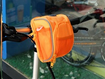 Small electric car pendant bag front mobile phone navigation waterproof large-capacity car front bag driving riding bag small number