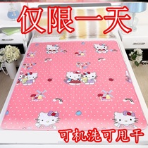 Waterproof pad Menstrual period aunt leak-proof pad night use girl urine pad moisture-absorbing bedroom bed sanitary thickened mat