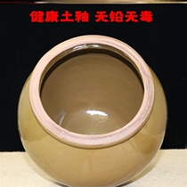Clay Pot old fashioned traditional clay pot coarse pottery oil tank Clay Pottery Jar Sauerkraut Made of pickled porcelain jar Home Sealed Jar