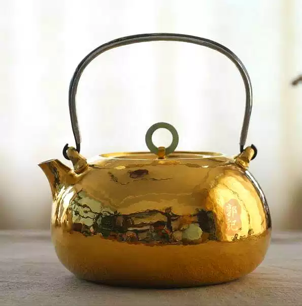 塵廬銀器北村靜香日式純銀茶壺900ml手工打造宮廷風茶具-Taobao-Tmall