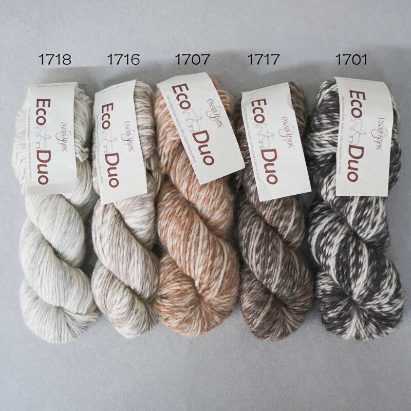 In Stock Aizan Cascade Eco Duo Highland Alpaca Merino Wool Yarn