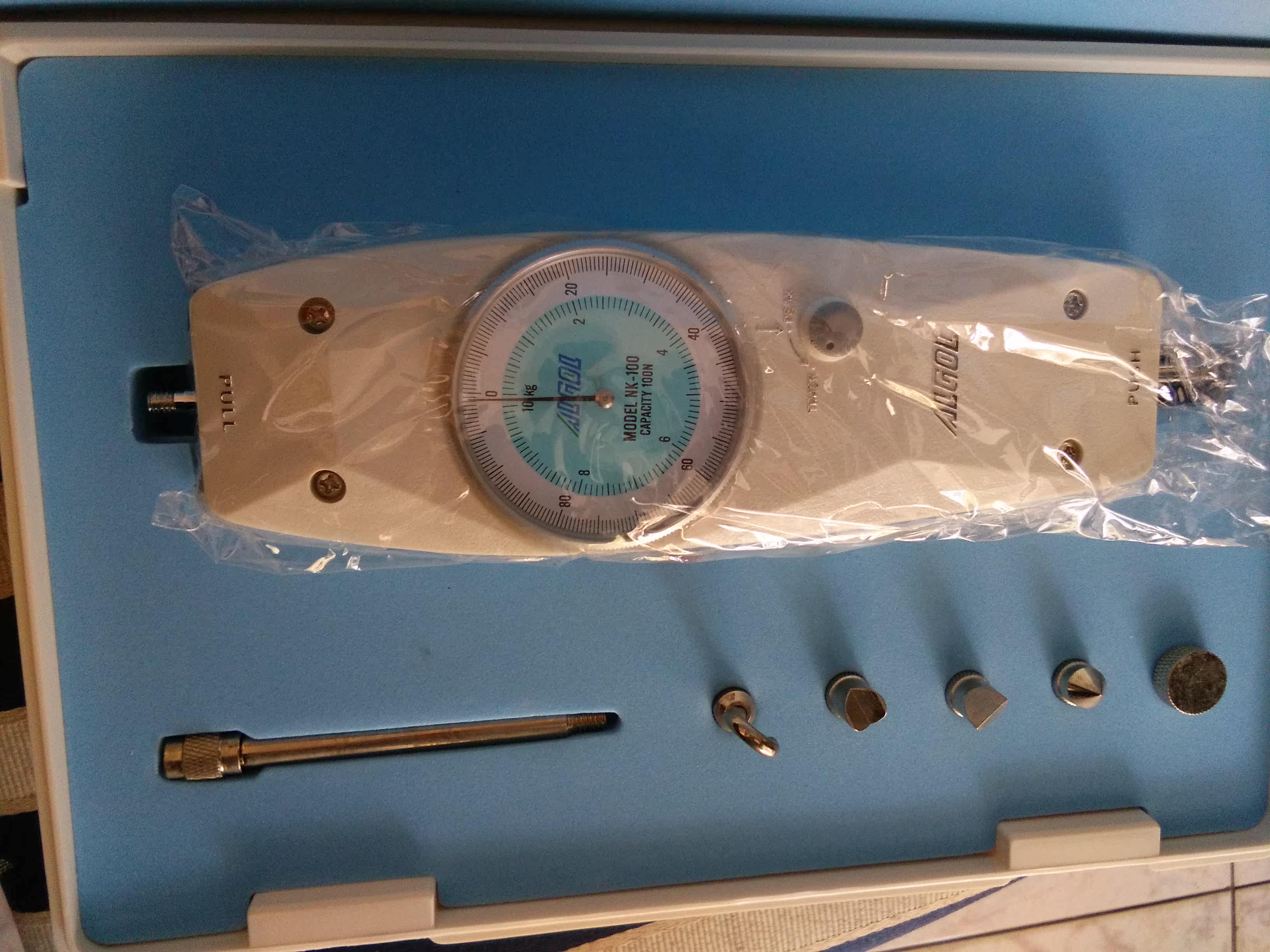 Originally installed Japan AIGOL push-pull force meter NK-100 NK-50 NK-200 NK-300 NK-500