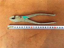 Second-hand Japanese imported carp pliers fish mouth pliers water pump pliers holding pliers tool 8 inches weighing about 0 2kg