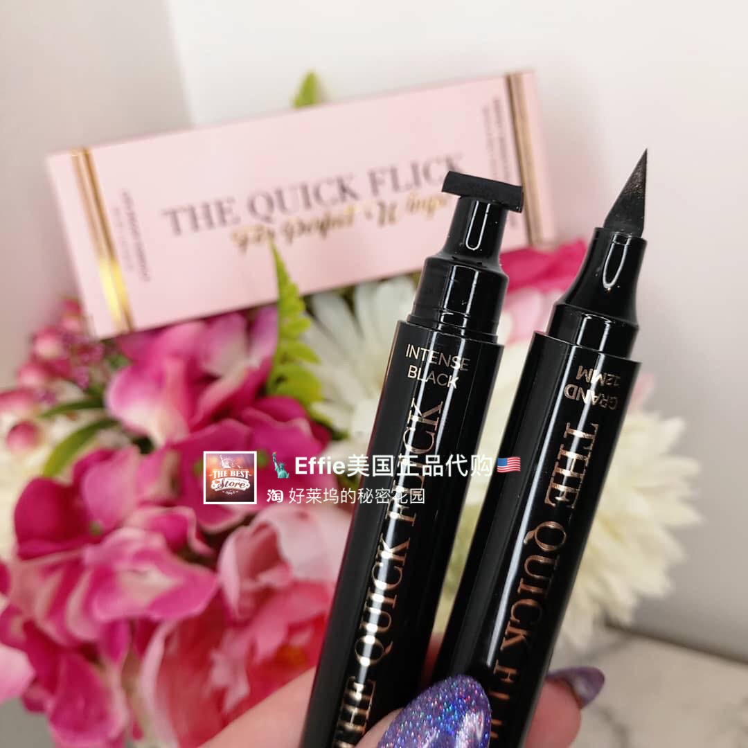 [Chính hãng trong quá cảnh] Người Mỹ lười biếng dán mắt hai dòng bút lỏng không thấm nước và mồ hôi không nở siêu bền - Bút kẻ mắt kẻ mắt cho mí lót