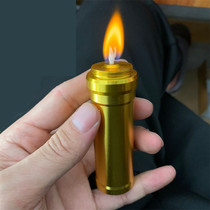 Mini portable aluminum alloy explosion-proof wine fine lamp gas lamp laboratory Wine Fine Lamp Moxibustion Giving Pure Cotton Wick