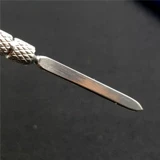 Портативный металлический мундштук из нержавеющей стали, глина