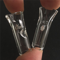 High Boron Silicon Glass Hand Roll Cigarette Cigarette Holder Circulation Type Cigarette Cigarette Holder Male And Female Health Smoked Flat Mouth Easy To Clean Type