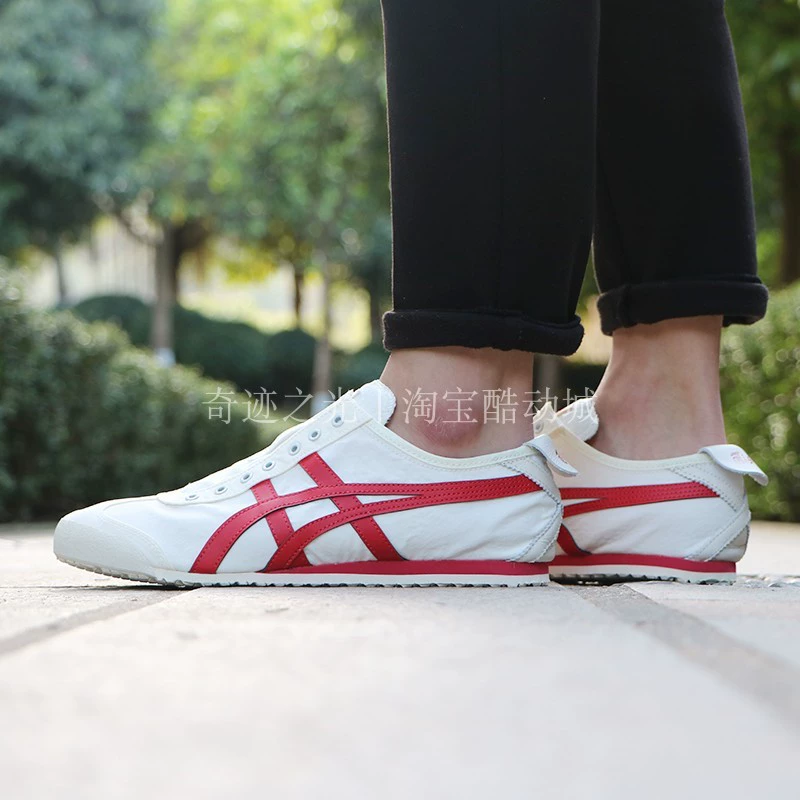 Mới Onitsuka Tiger / Ghost Tiger Giày vải thông thường cho nam và nữ không thấm nước D3K0Q-0023/004 - Dép / giày thường