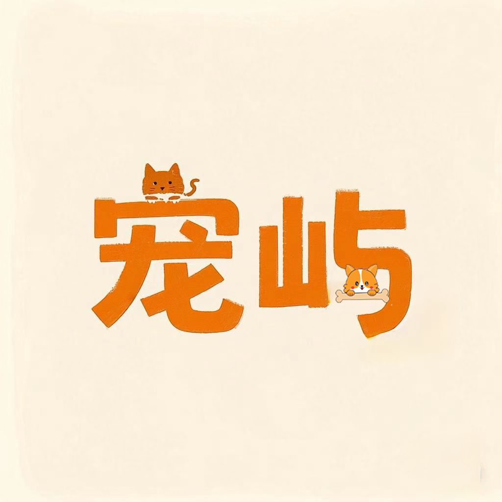 宠屿优品的LOGO
