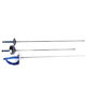 Fencing equipment straight handle gun handle saber foil training whole sword epee training whole sword stage performance training sword