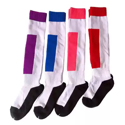 The same design Xinjiang cotton fencing color socks children adult fencing socks color fencing socks wear-resistant thickening