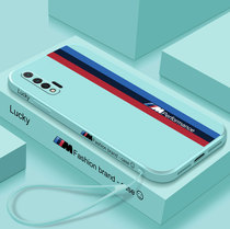 Side BM track Huawei nova6 mobile phone case Huawei nova6se creative soft shell simple Tide brand pattern liquid NOVA6 couple silicone 4G anti-drop 5G cartoon men and women protective cover