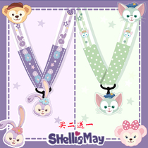 Mobile phone lanyard female Net red wrist short Key U disk pendant pendant jewelry mobile phone chain wide anti-lost hanging wrist strap new U disk mens wide shell lanyard short detachable female Net red anti-lost rope
