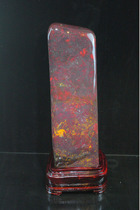 New products Original stone Guangxi Guilin chicken blood jade home ornamental stone ornaments special spike